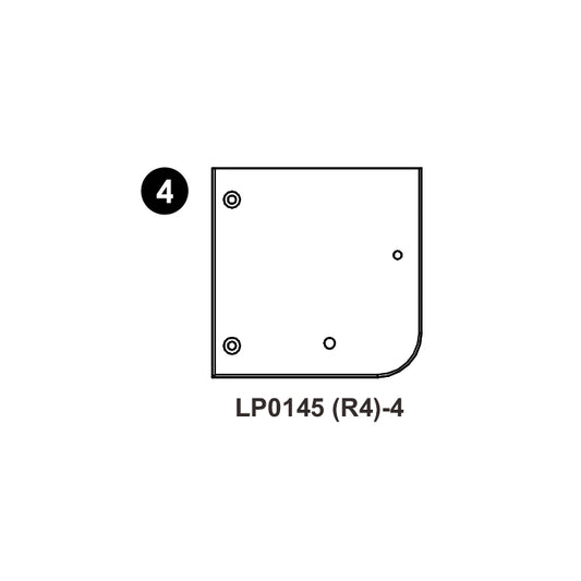Explore 'N Store Learning Tower® (R4) - Part #4 - Step Panel, Left
