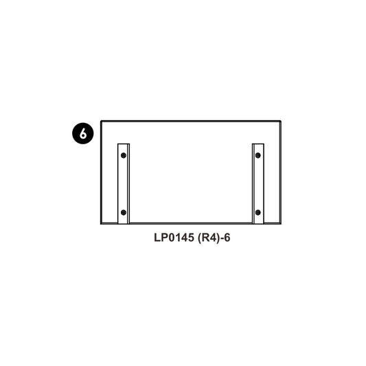 Explore 'N Store Learning Tower® (R4) - Part #6 - Step Panel, Top
