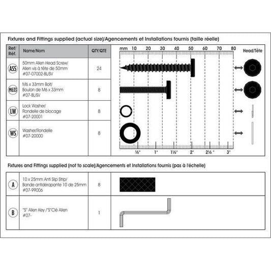 The Original Learning Tower - LP0141 (R1) - *Assembly Hardware Set