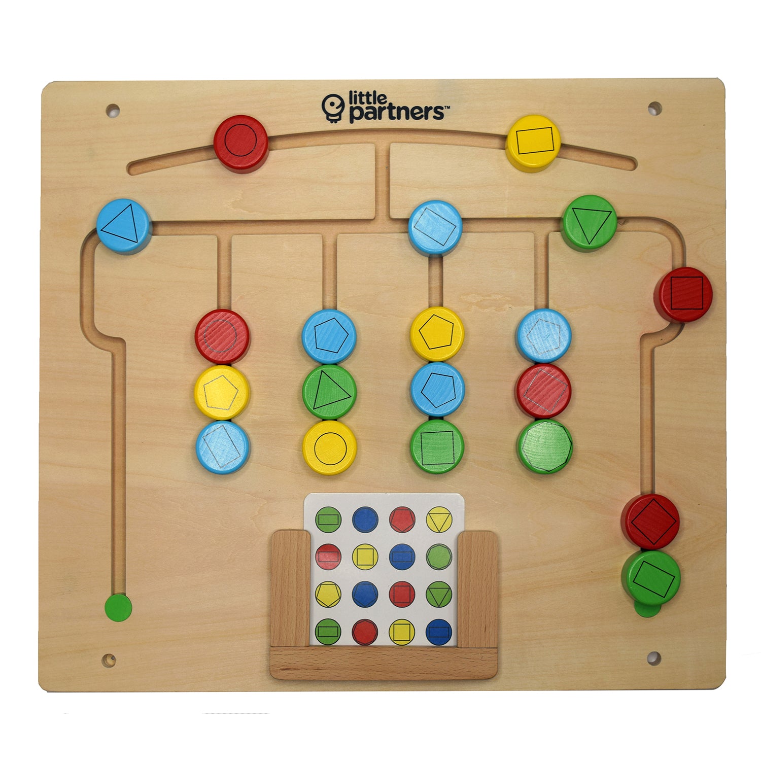 LiL HOUSE kids activity pegboard - Kids` unique educational play