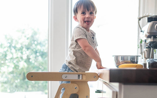 5 Ways to Play With a Folding Toddler Tower