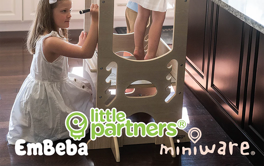 4 Fun At-Home Toddler Activities - Don't miss your chance to win a Little Partners Chef Series Learning Tower