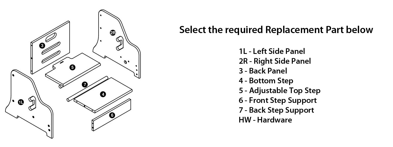 Litestep Shell Replacement LP0890 - Step Up 2-in-1 Step Stool Replacement Parts –dd Little Partners
