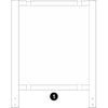 Deluxe Learn and Play Art Center - LP0280 (R1) - White Board - Part #1