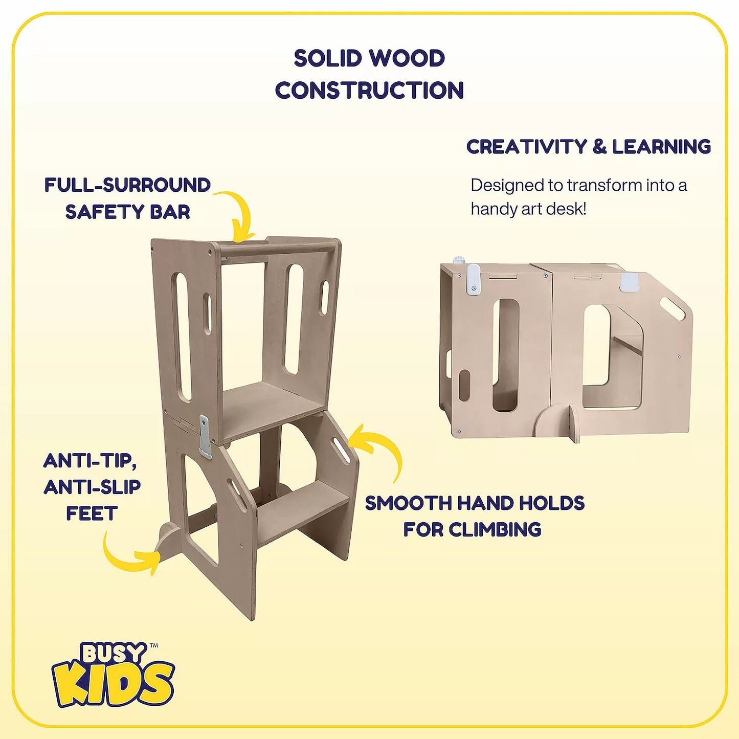 2-in-1 Learning Tower 'N Art Desk