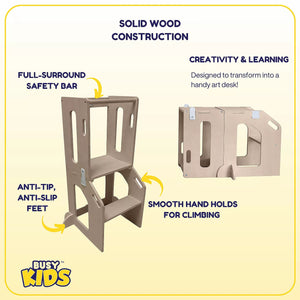 2-in-1 Learning Tower 'N Art Desk