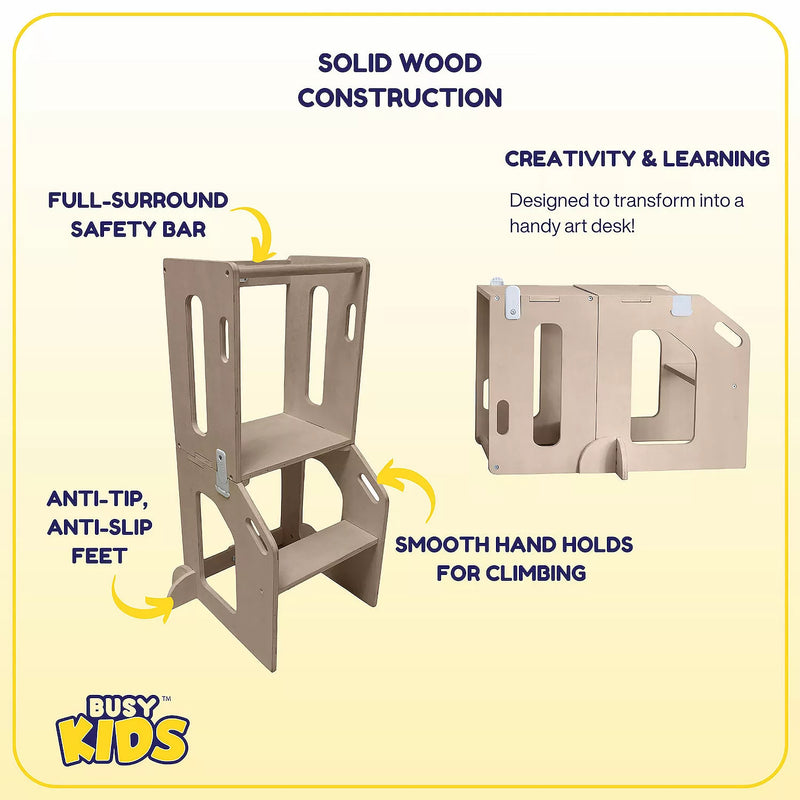 2-in-1 Learning Tower 'N Art Desk