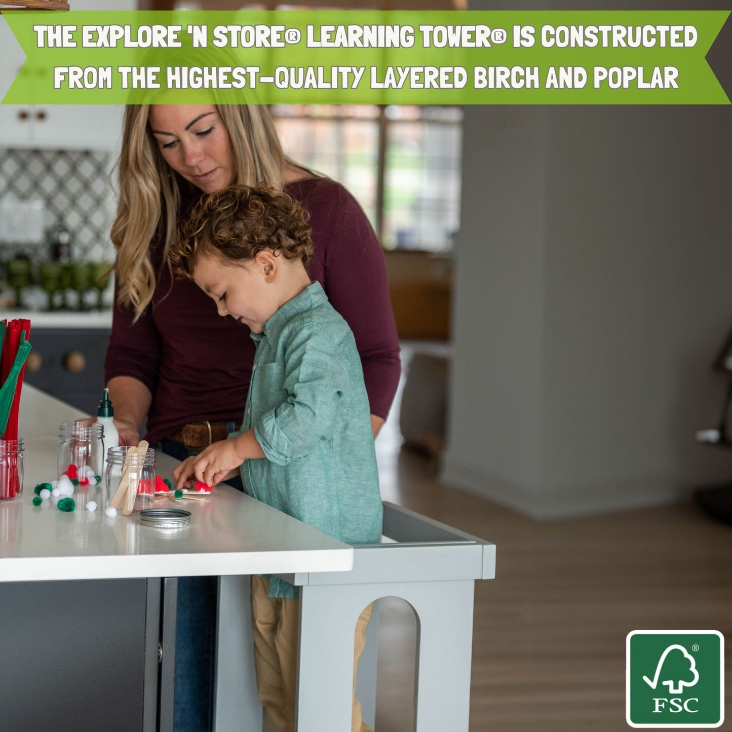 Explore 'N Store® Learning Tower®, Folding Toddler Tower