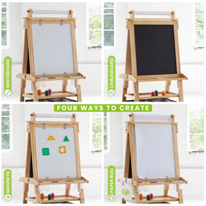 Children's double-sided easel