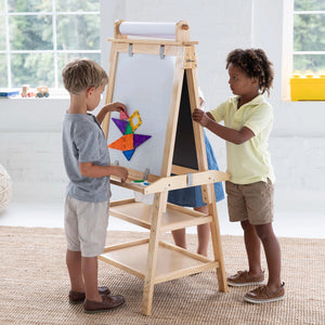 Children's double-sided easel