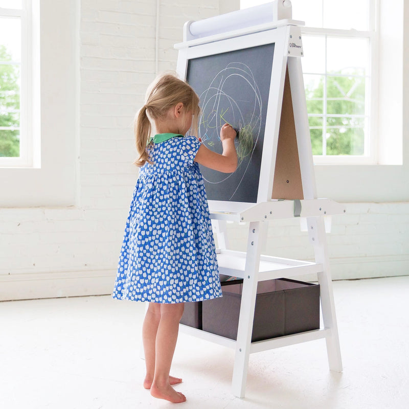 Children's double-sided easel