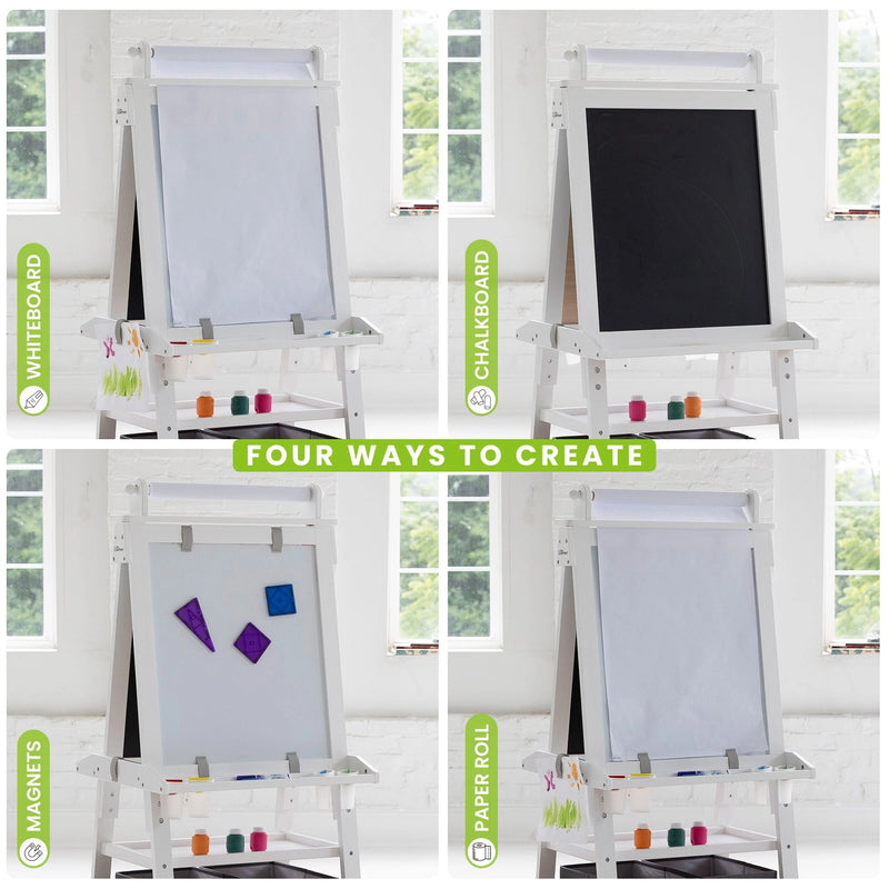 Children's double-sided easel