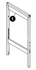 Grow 'N Stow Learning Tower (LP0171) - Part #1