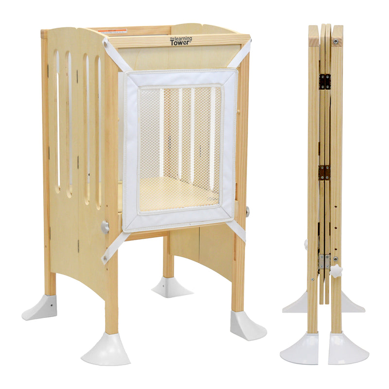 learning tower stokke Grow 'N Stow Folding Learning Tower Little Partners
