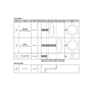 Grow 'N Stow Learning Tower (LP0171) - Hardware Kit