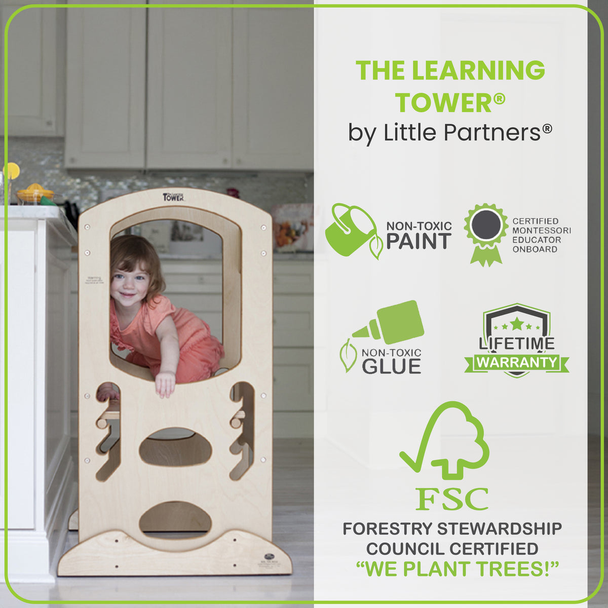 The Learning Tower® Toddler Tower –dd Little Partners