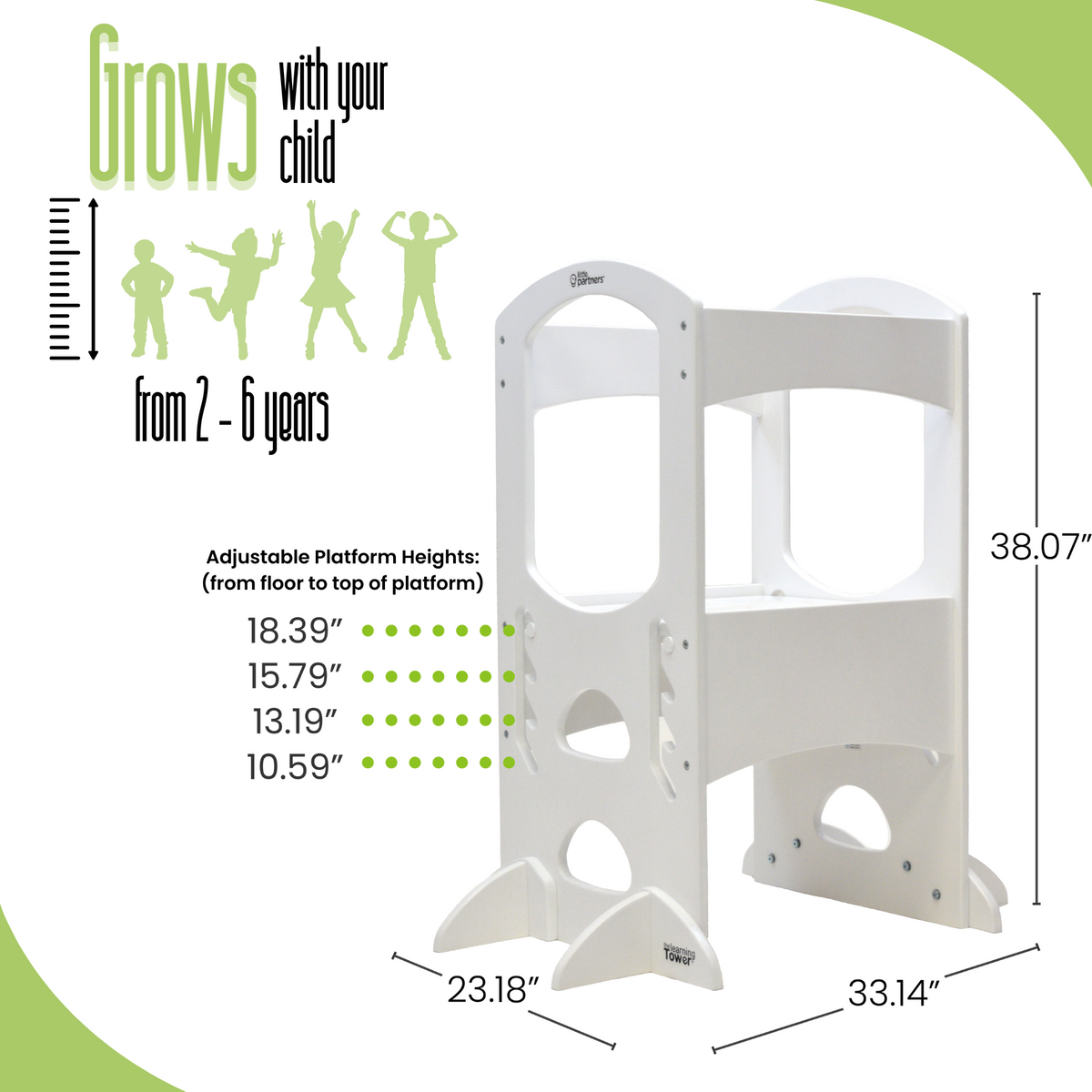 The Learning Tower® Toddler Tower –dd Little Partners
