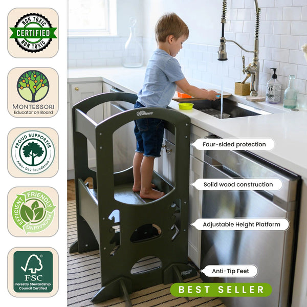 The Learning Tower® Toddler Tower | Little Partners