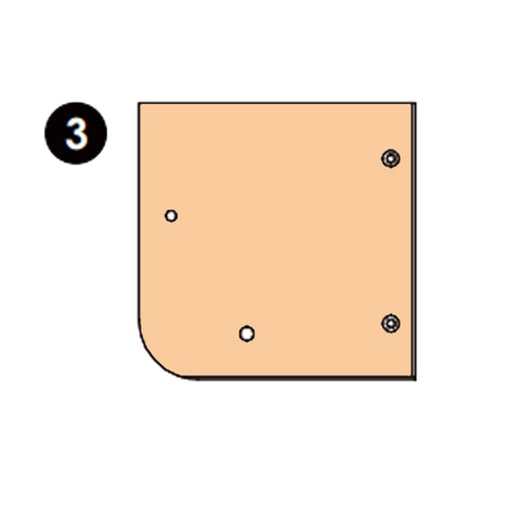 Explore N Store Learning Tower (LP0145) - Step Panel - Right - Part #3