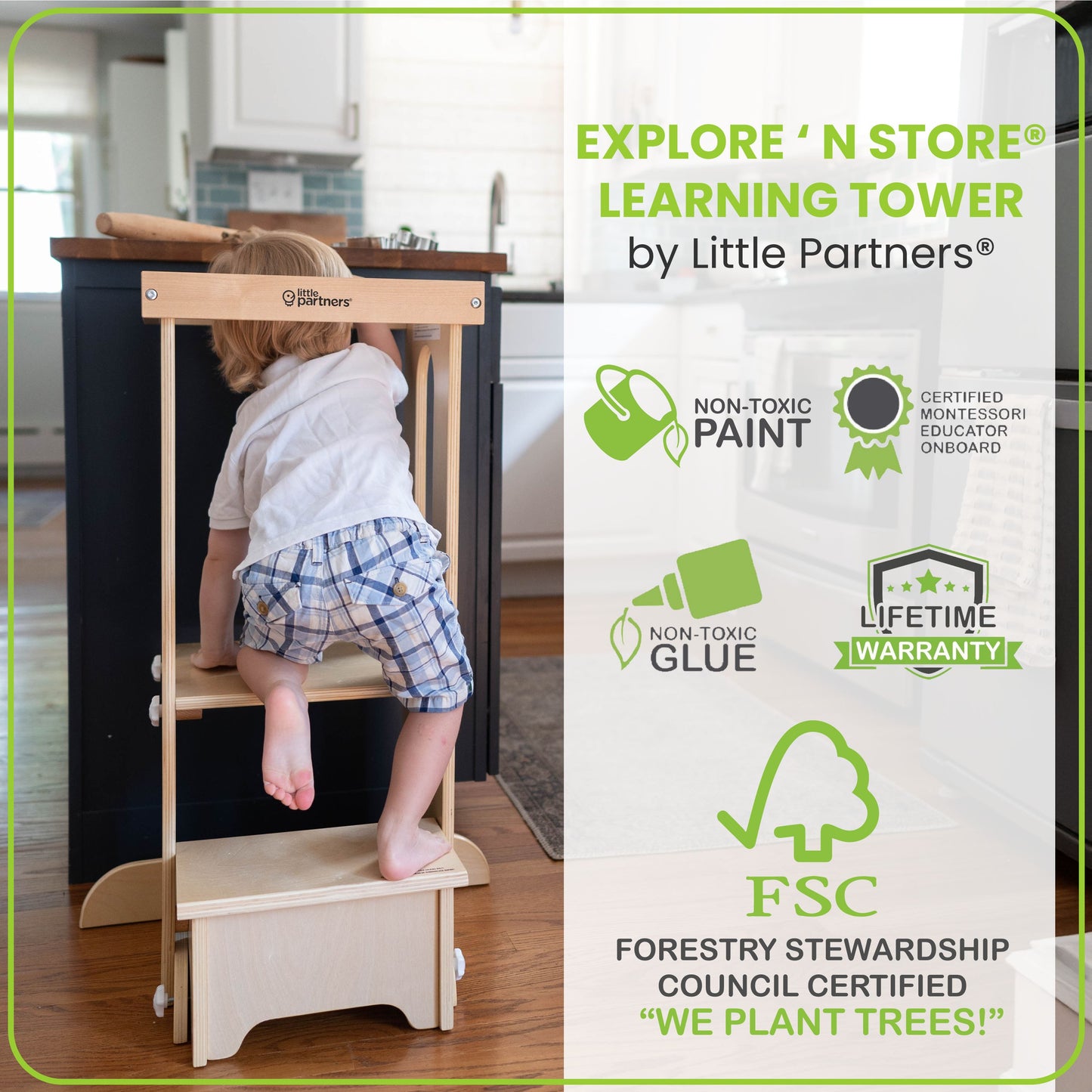 Explore 'N Store® Learning Tower®, Folding Toddler Tower