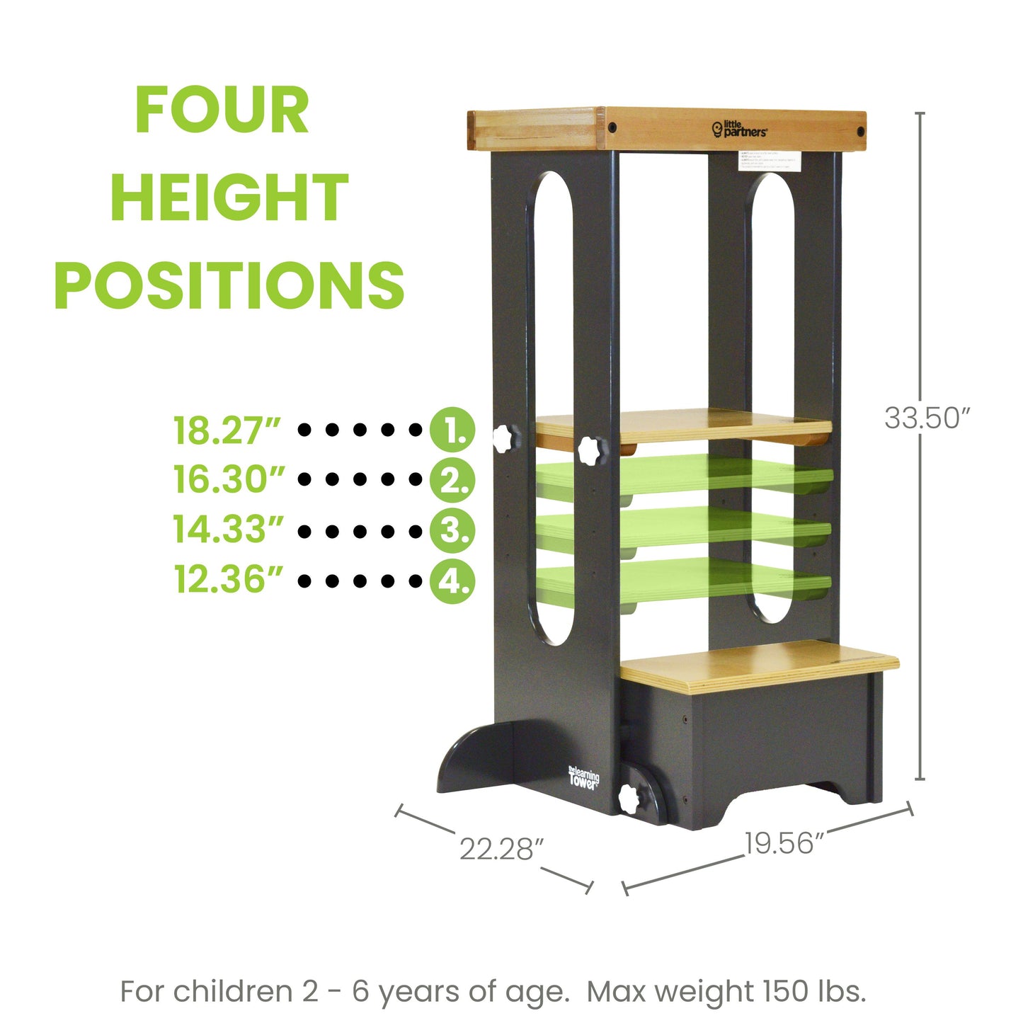 Explore 'N Store® Learning Tower®, Folding Toddler Tower