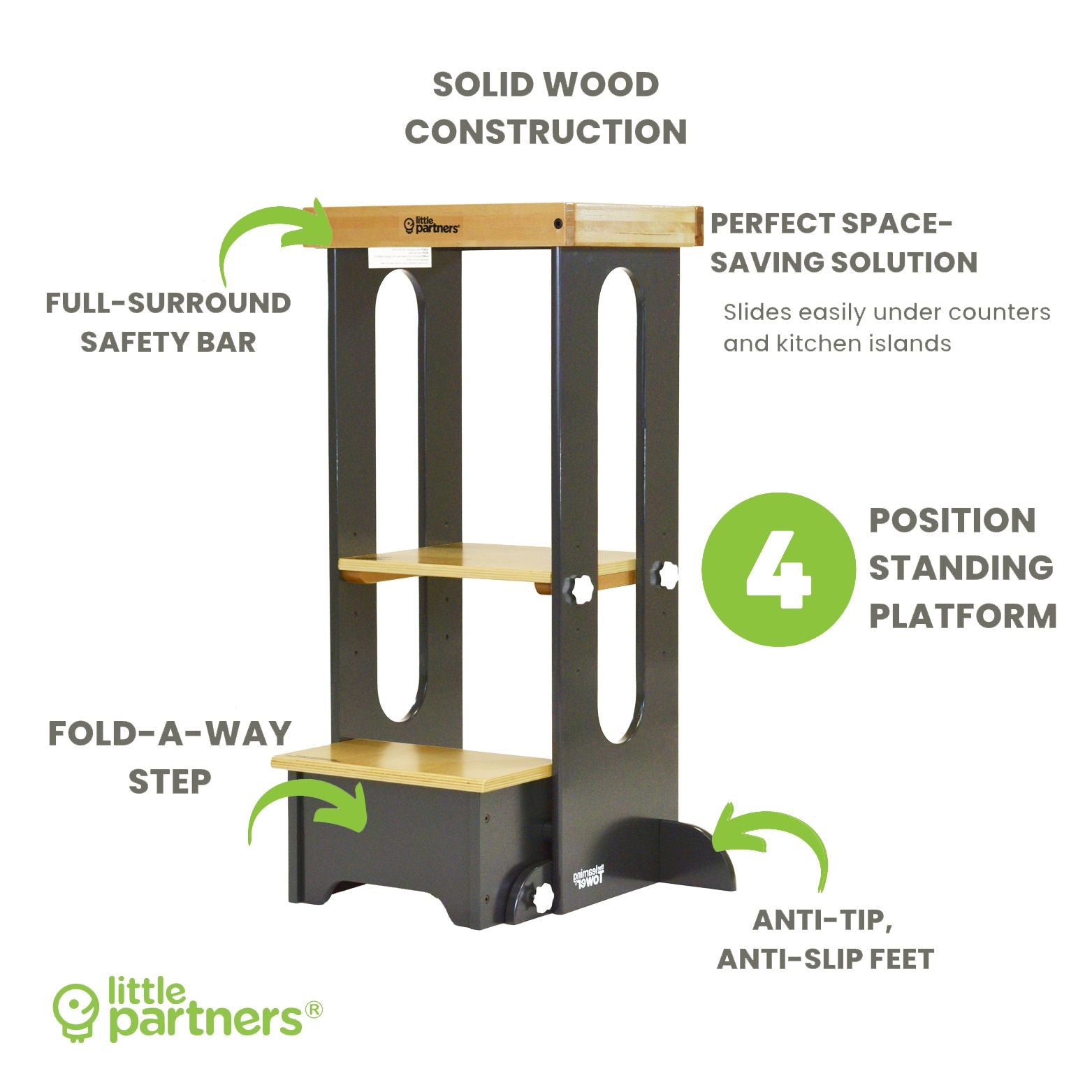 Explore 'N Store® Learning Tower®, Folding Toddler Tower