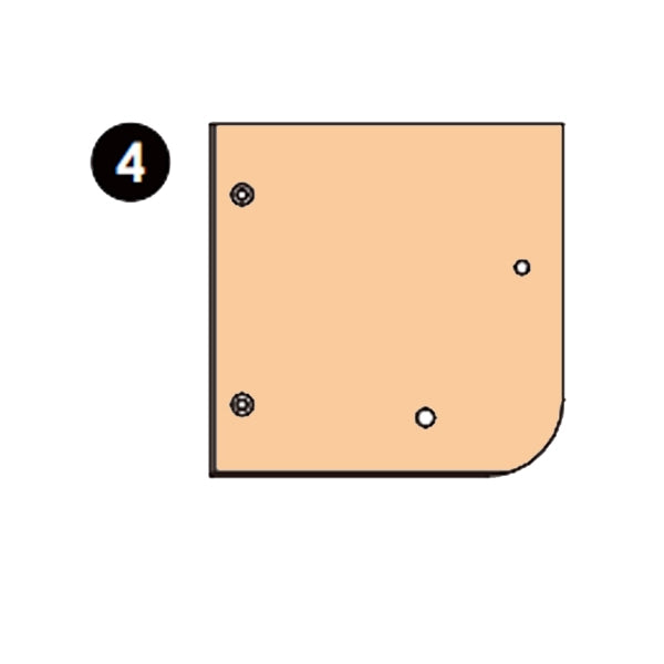 Explore N Store Learning Tower (LP0145) - Step Panel - Left - Part #4