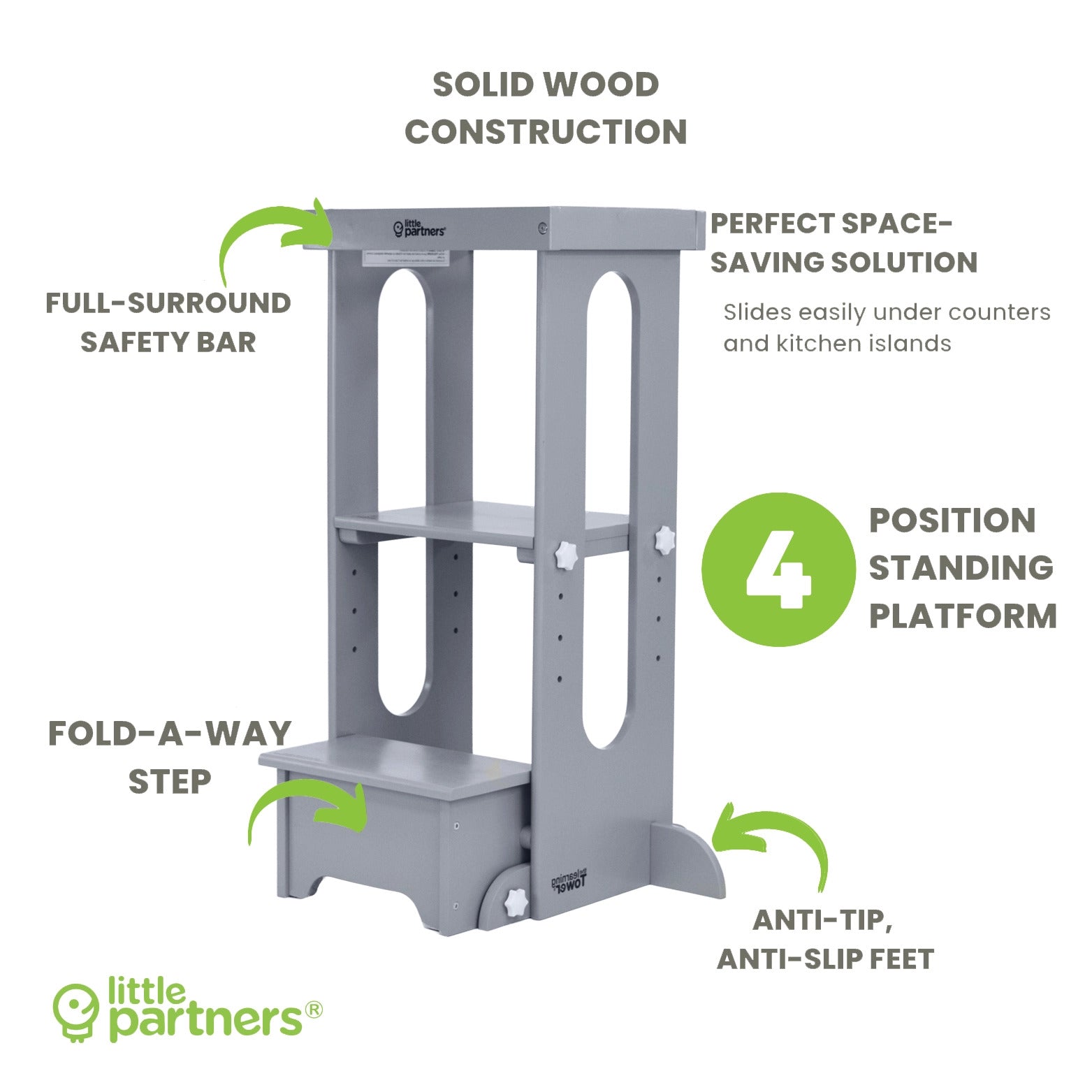 Explore 'N Store® Learning Tower®, Folding Toddler Tower