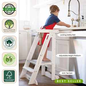 Learn 'N Fold Learning Tower®, Folding Toddler Tower