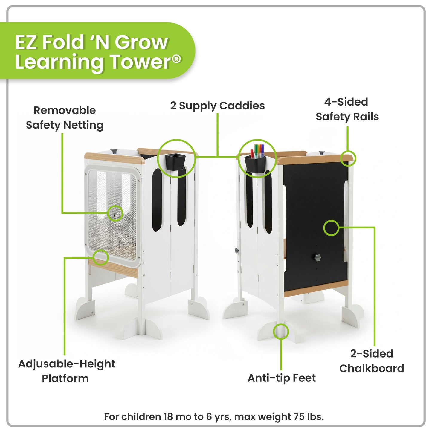 EZ Fold 'N Grow Learning Tower®