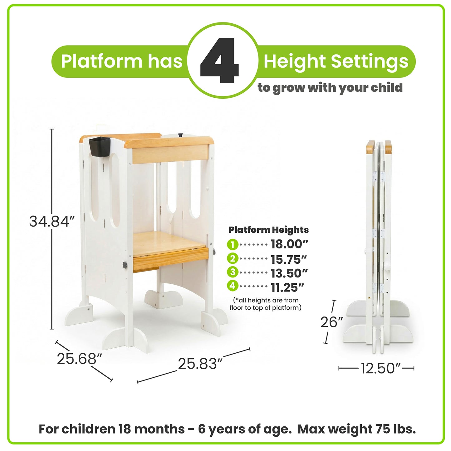 EZ Fold 'N Grow Learning Tower®
