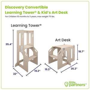 Discovery Convertible Learning Tower® & Art Desk