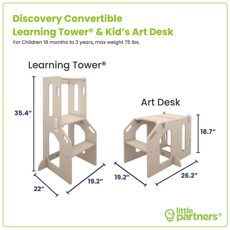 Discovery Convertible Learning Tower® & Art Desk