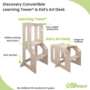 Discovery Convertible Learning Tower® & Art Desk