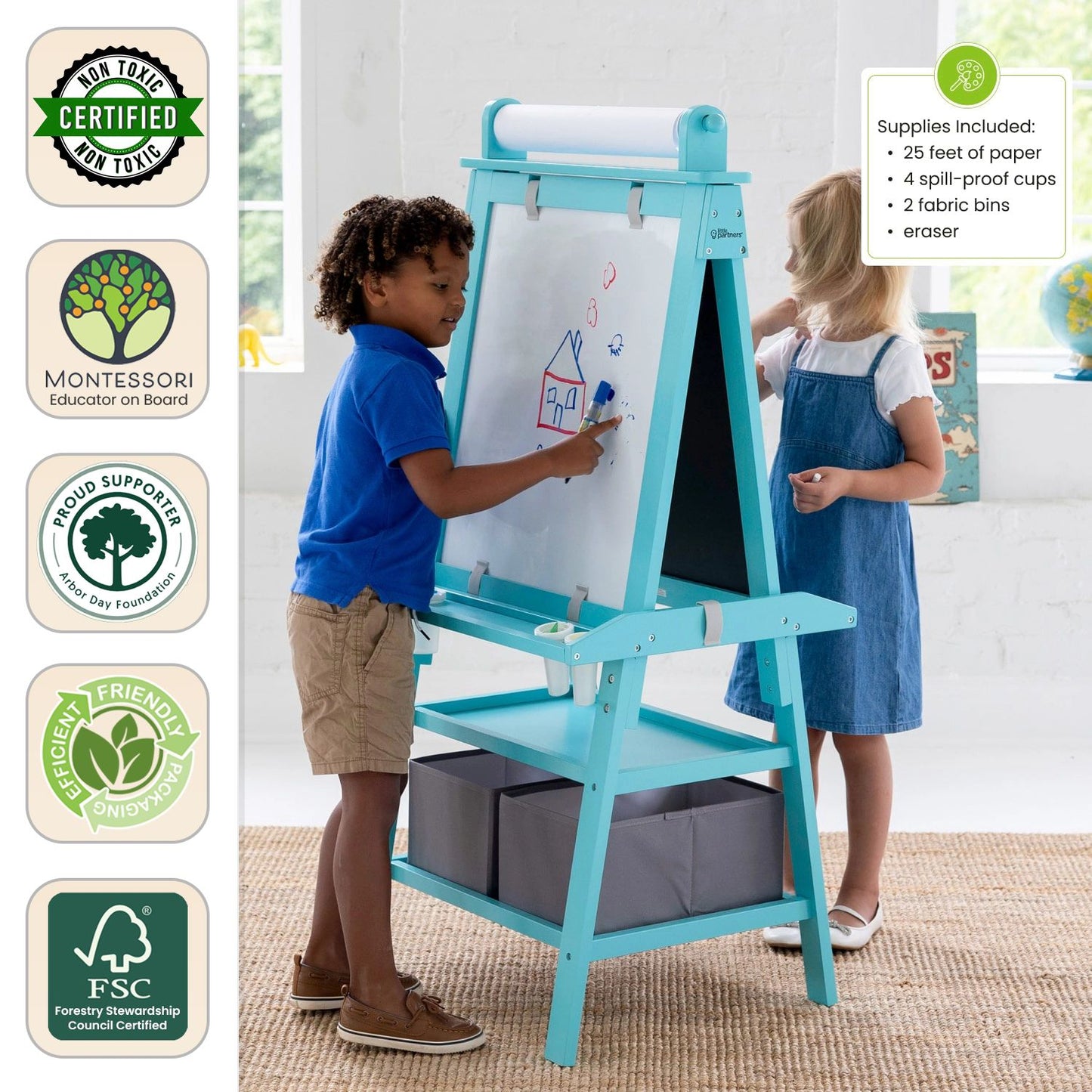 Deluxe Learn 'N Play Art Center Easel