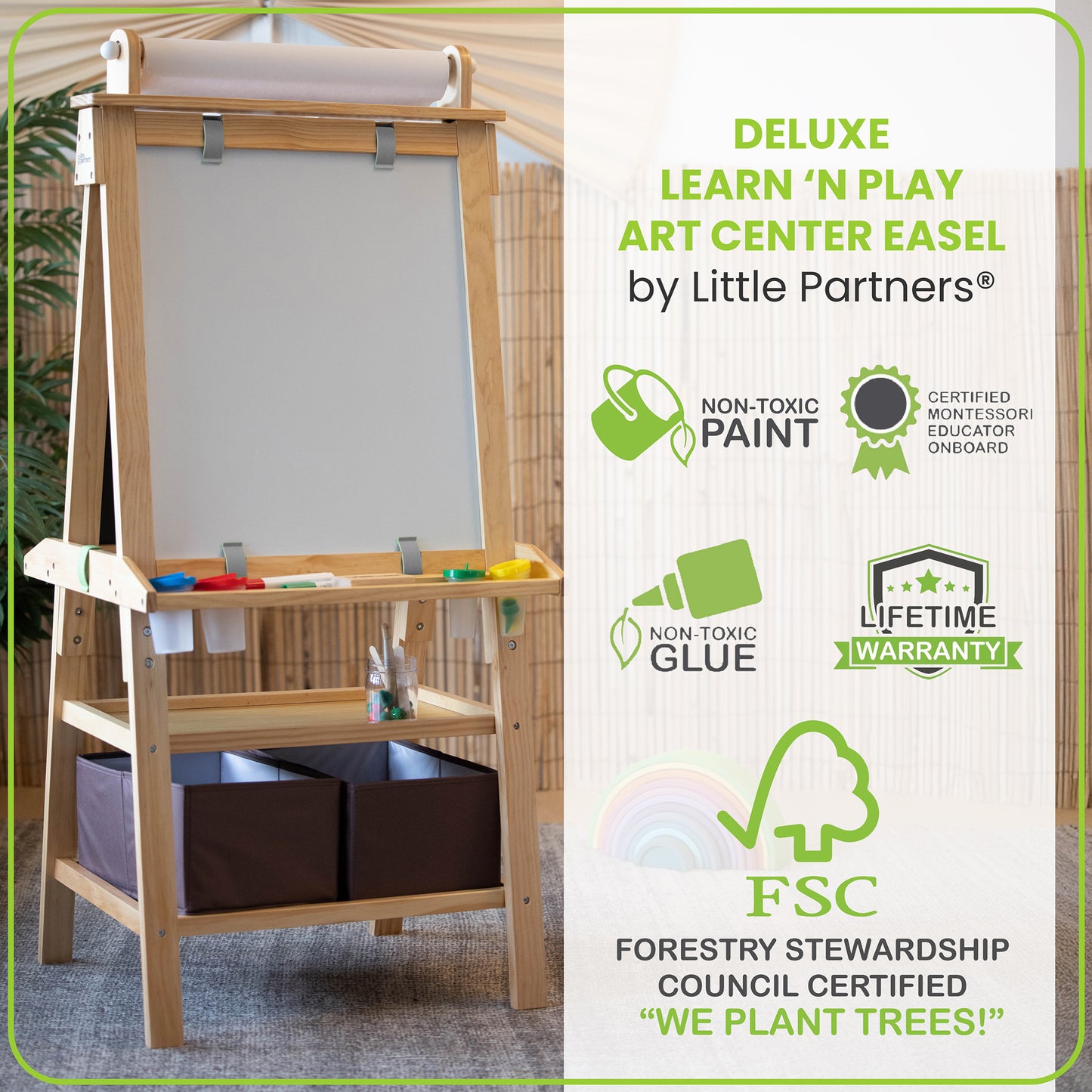 Deluxe Learn 'N Play Art Center Easel