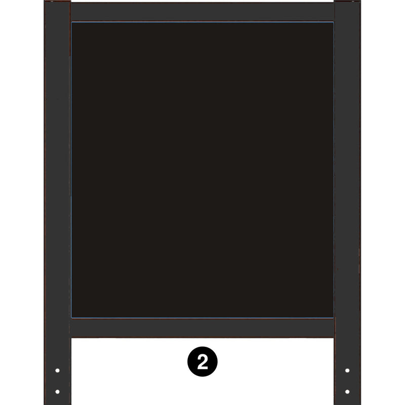 Deluxe Learn and Play Art Center - LP0280 (R1) - Chalkboard - Part #2