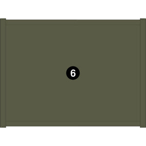 Deluxe Learn and Play Art Center - LP0280 (R1) - Bottom Shelf - Part #6