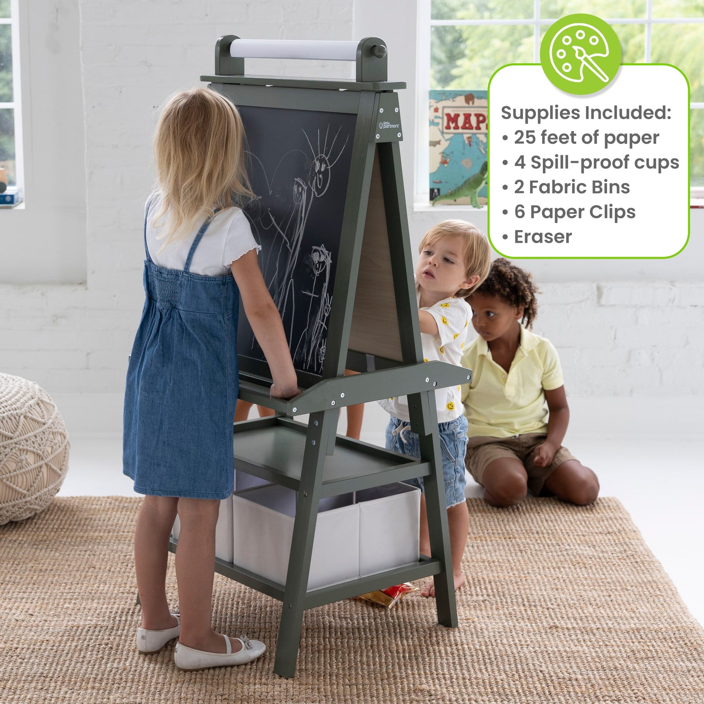 Deluxe Learn 'N Play Art Center Easel