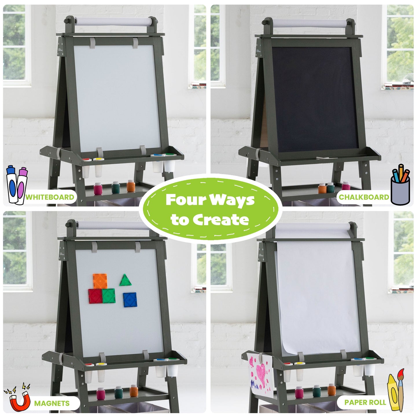 Deluxe Learn 'N Play Art Center Easel