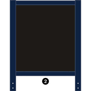 Deluxe Learn and Play Art Center - LP0280 (R1) - Chalkboard - Part #2