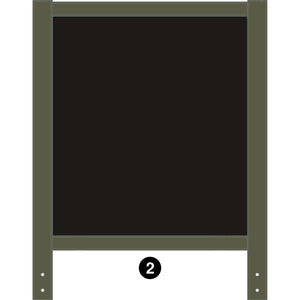 Deluxe Learn and Play Art Center - LP0280 (R1) - Chalkboard - Part #2