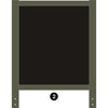 Deluxe Learn and Play Art Center - LP0280 (R1) - Chalkboard - Part #2