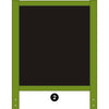 Deluxe Learn and Play Art Center - LP0280 (R1) - Chalkboard - Part #2