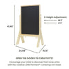 Contempo Adjustable Height Art Easel