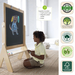 Contempo Magnetic Adjustable Height Art Easel