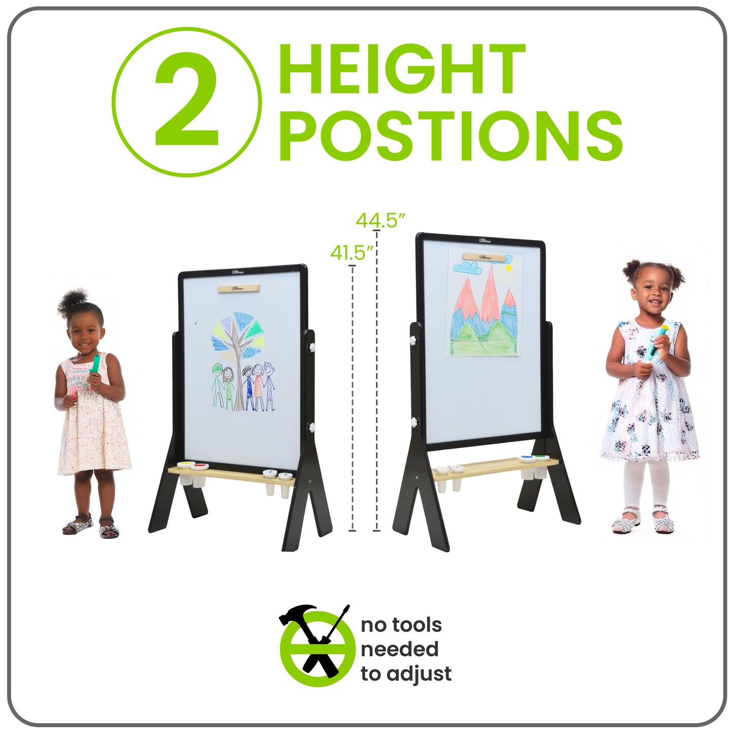 Contempo Adjustable Height Art Easel