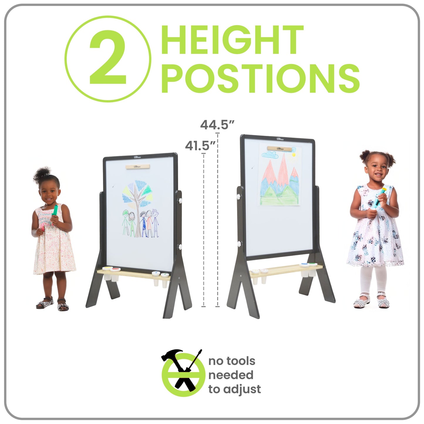 Contempo Adjustable Height Art Easel