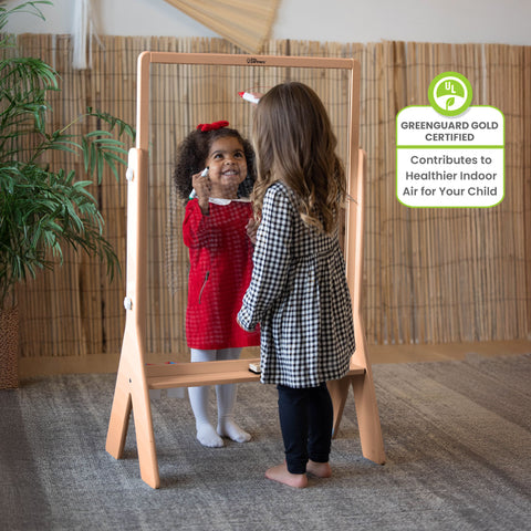 Peek-A-Boo Adjustable Height Art Easel