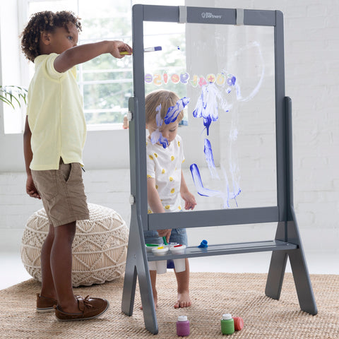 Peek-A-Boo Adjustable Height Art Easel